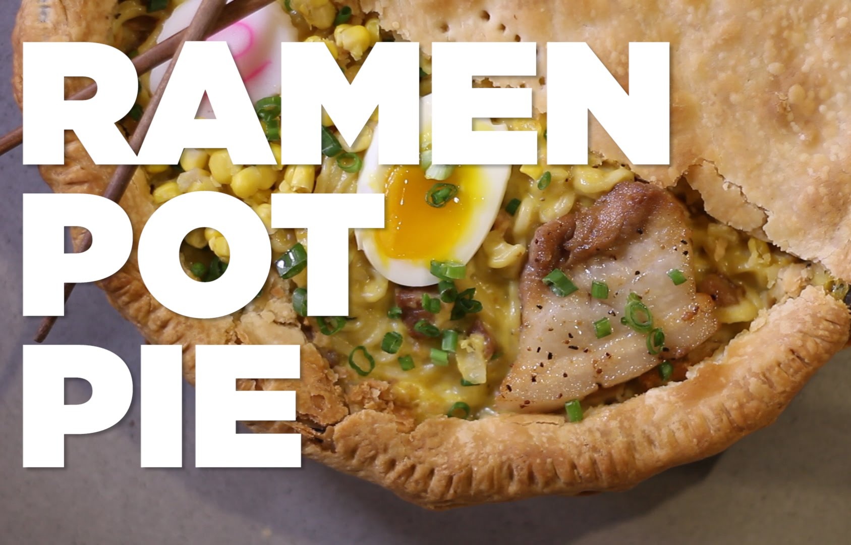 Make Yourself a Ramen Pot Pie