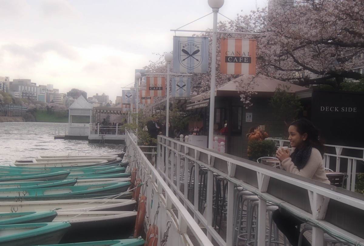 1.  The Canal Café (Iidabashi)