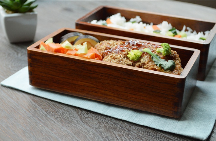 4. Wooden Bento Boxes