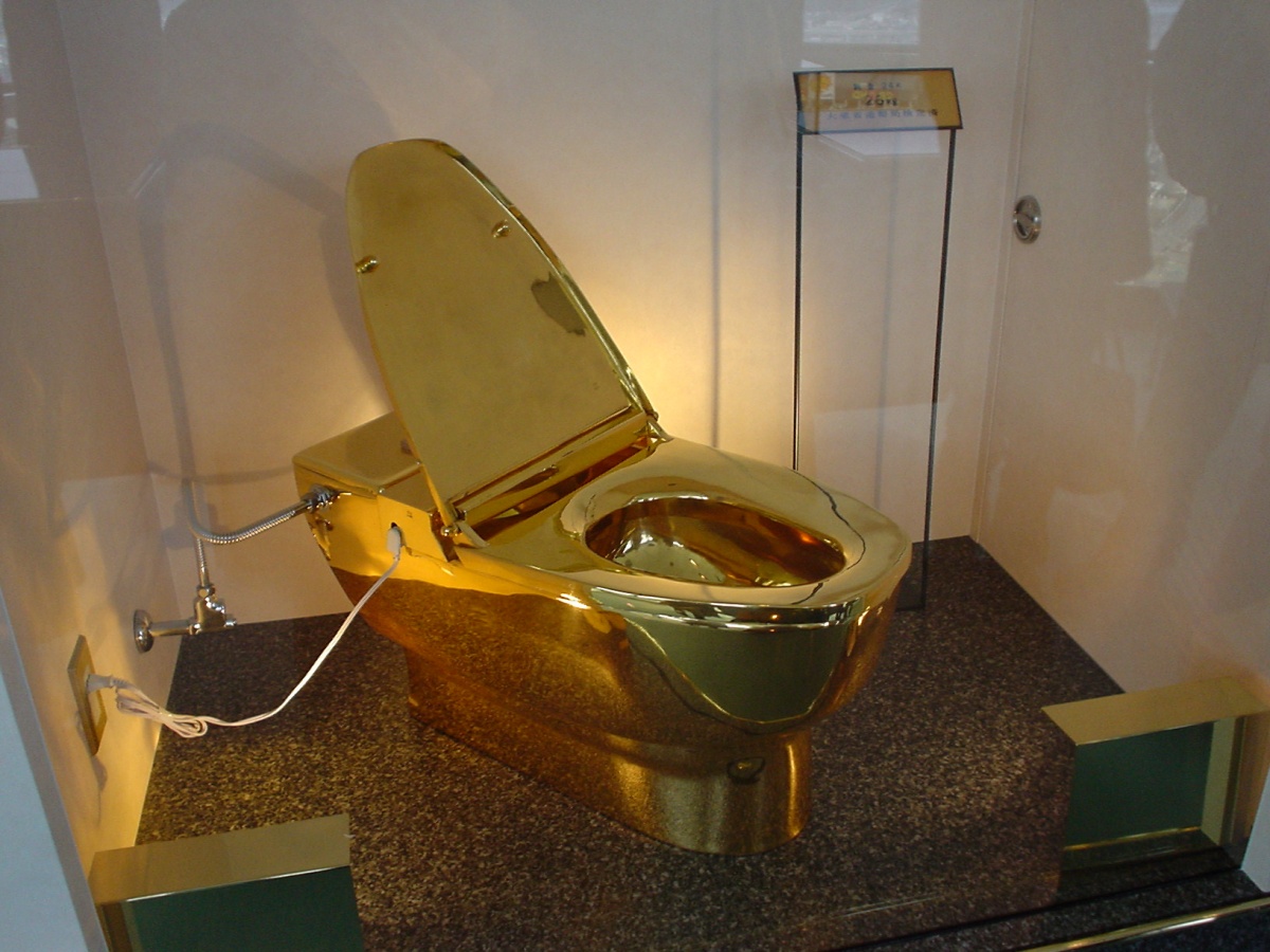 1. The 24-Karat Toilet Is Not in Kanazawa