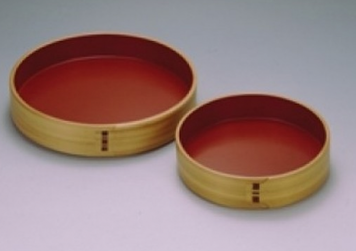 3. Kurikyu Odate Bentwood Sushi Tray