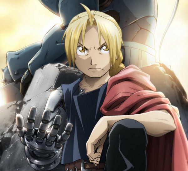 10. Edward Elric (Fullmetal Alchemist)