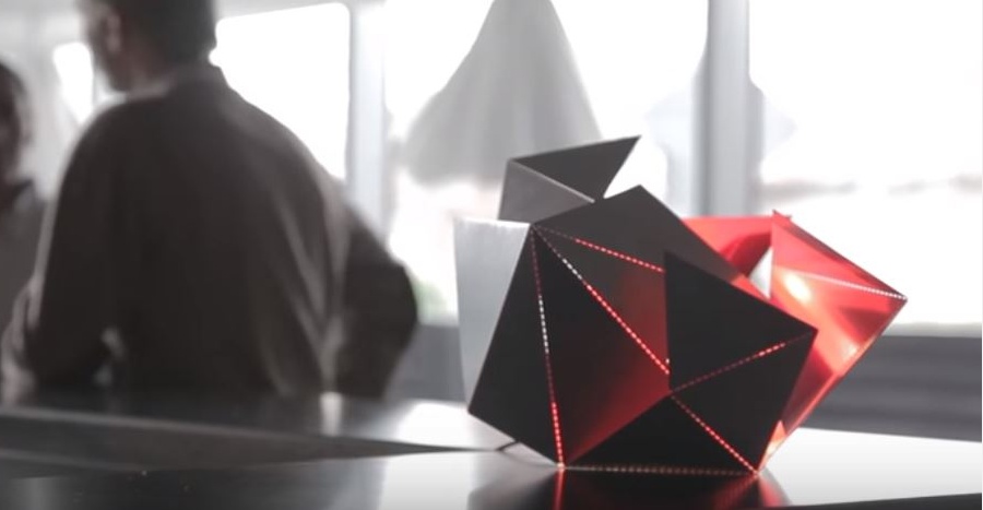 Origami-Style Lamp