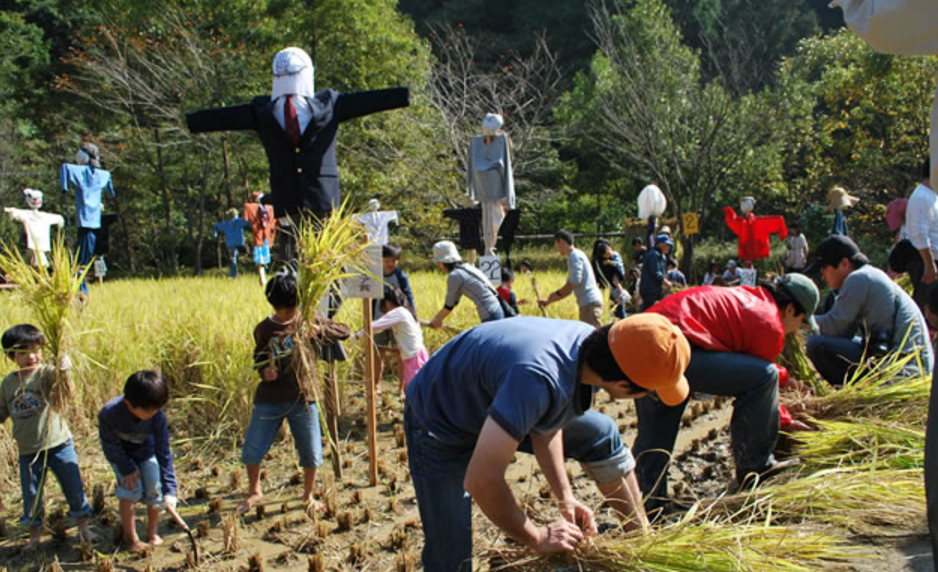농촌체험:유야케코야케 후레아이 사토
