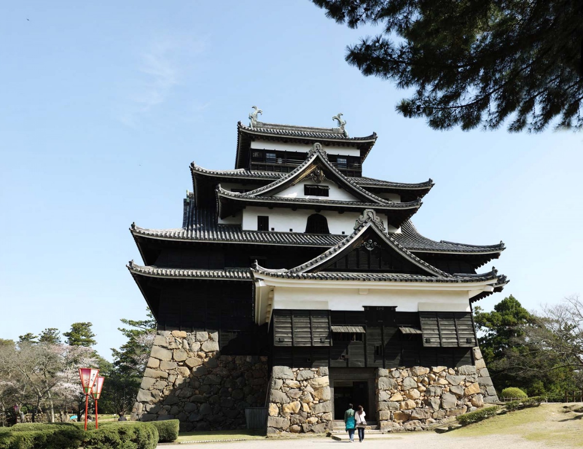 7. ปราสาท Matsue เมือง Matsue (Shimane)