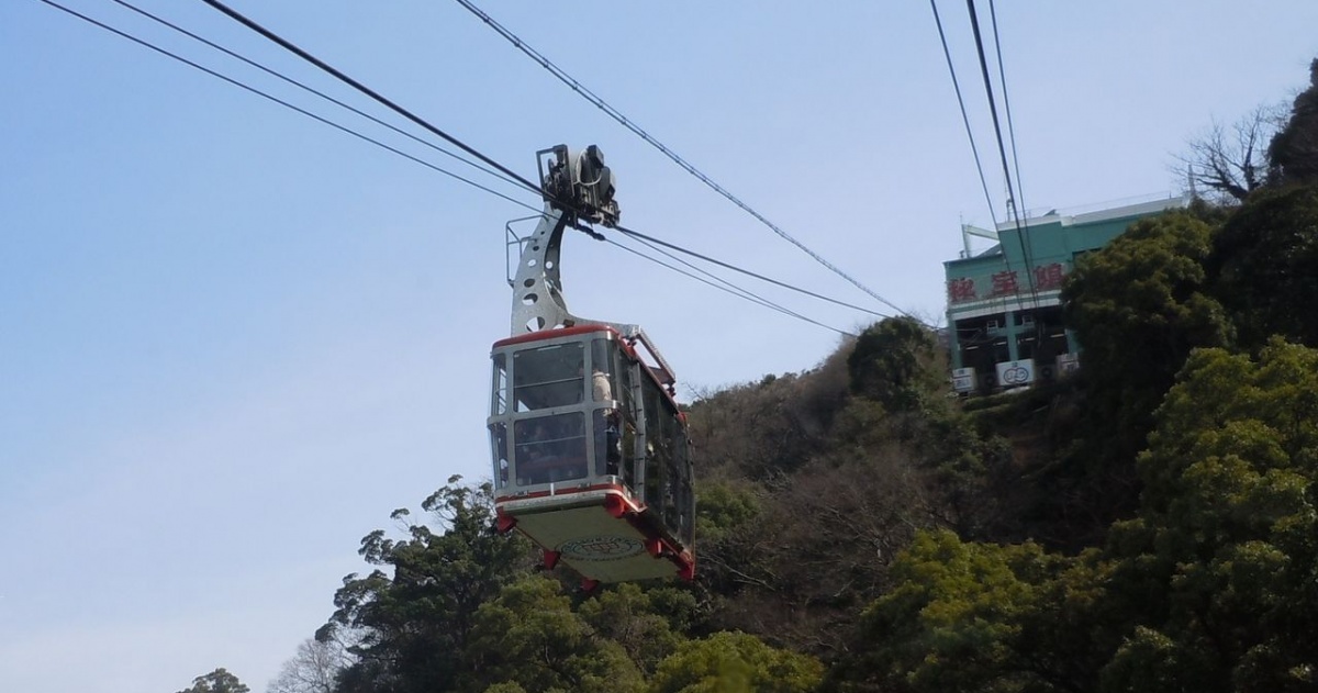 空中纜車―踏著綠色飛翔