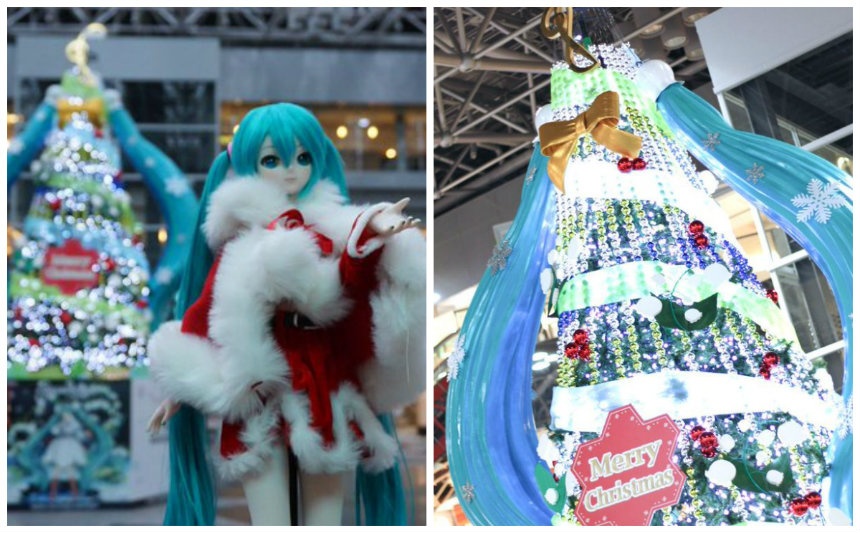 일본의 독특한 크리스마스 트리 9