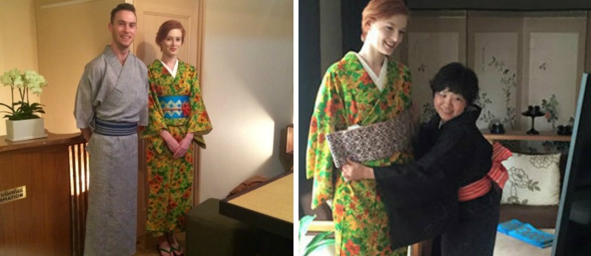 Get Dressed  by a Professional Kimono Stylist
