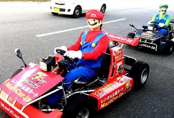 3. Experience Mario Kart in Real Life