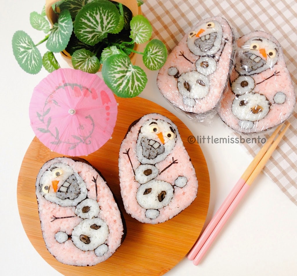 3. Olaf Sushi Art Roll