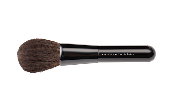 2. Gray Squirrel Fur Powder Makeup Brush