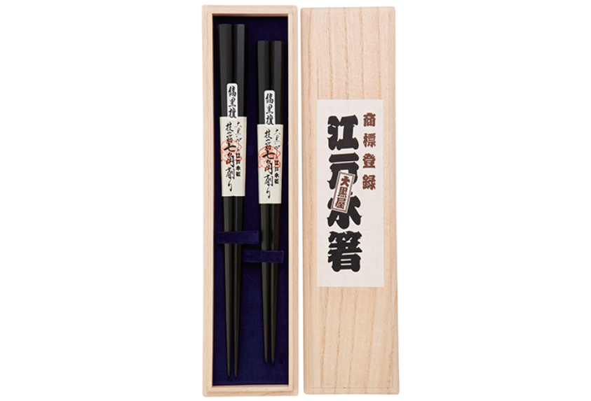 4. Heptagonal Macassar Ebony Chopsticks (Tokyo)