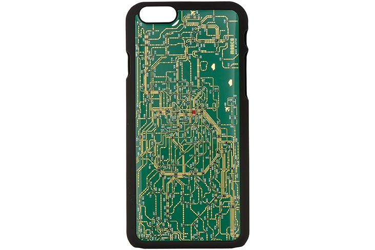 1. Moeco Flash iPhone Case with Tokyo Train Map Design