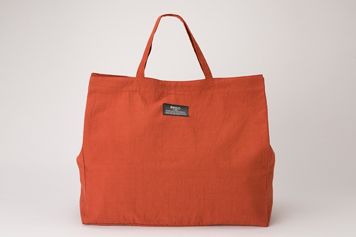 4. Bingo Kasuri Fabric Bag (Hiroshima)