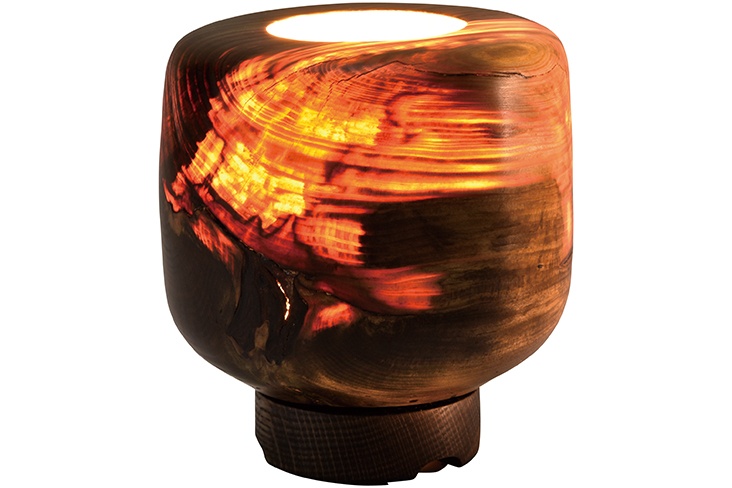 6. Koborebi Wooden Lamp (Yamaguchi)