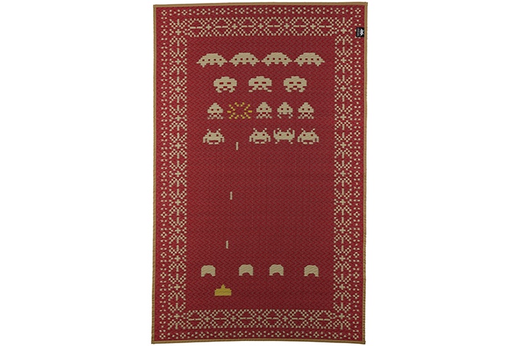 7. Space Invaders Mat (Fukuoka)