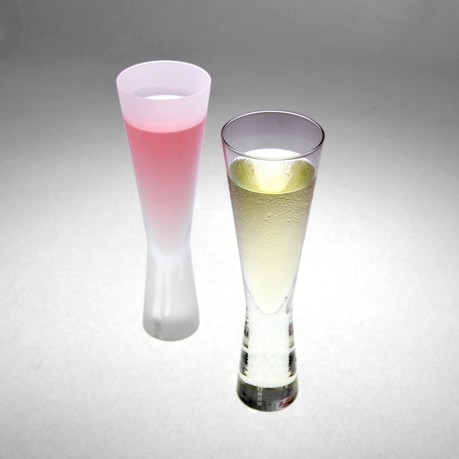 4. แก้วแชมเปญ [Frost] จากจังหวัด Miyagi