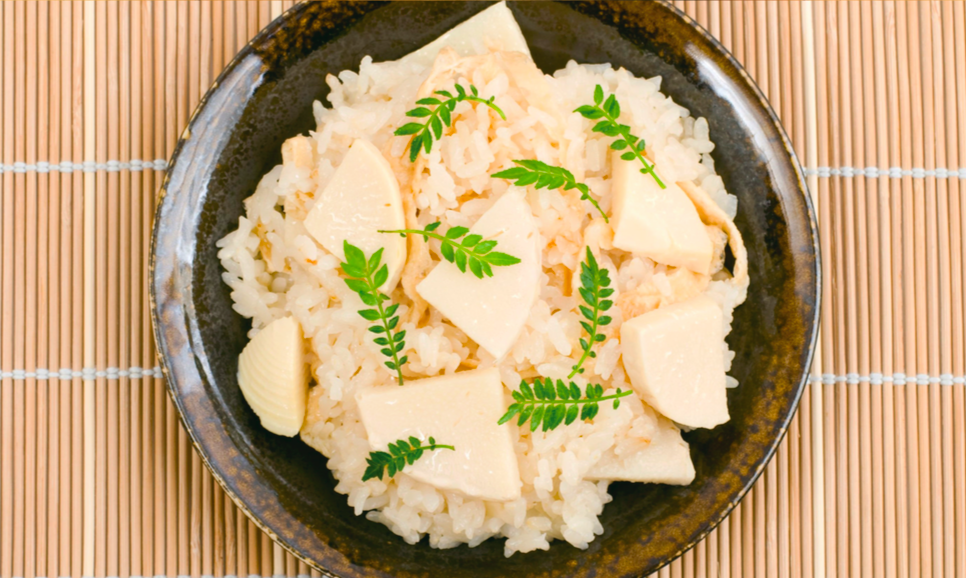 3. Take-No-Ko-Gohan: Bamboo Shoot Rice