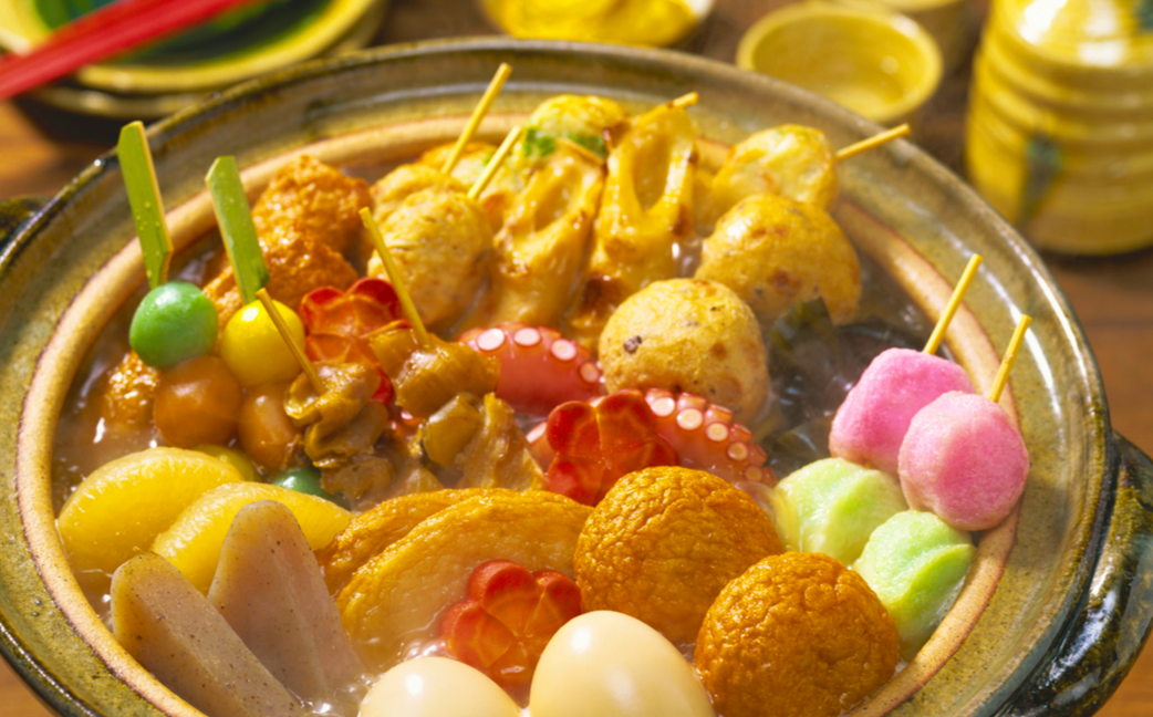 3. Oden: Various Ingredients Boiled in Broth