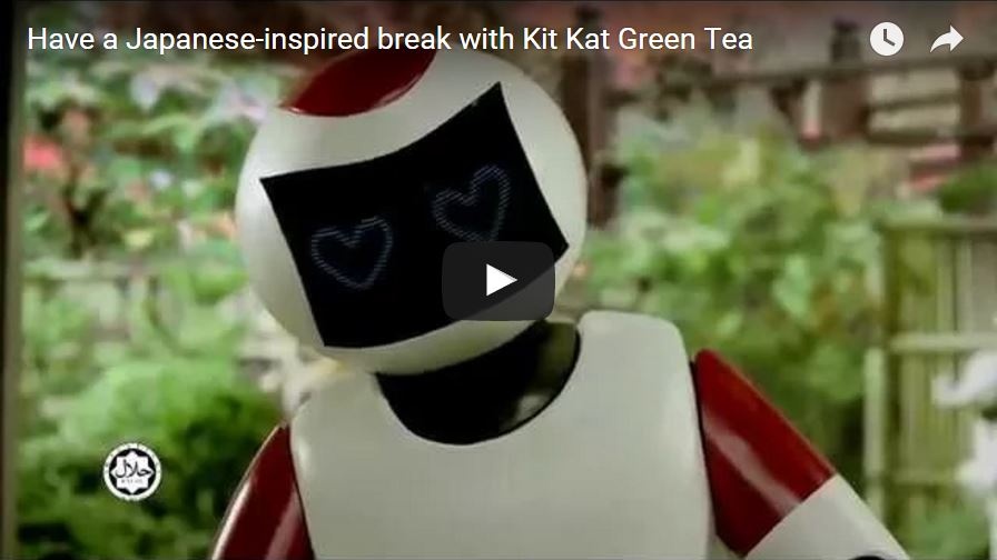 Even Robots Crave Kit Kat