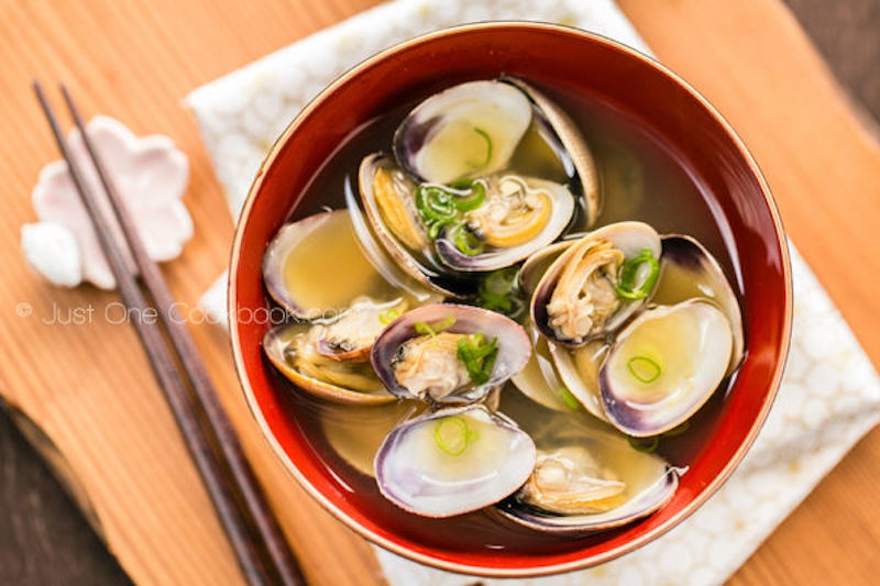 3. Asari Miso Soup (Clam Soup)