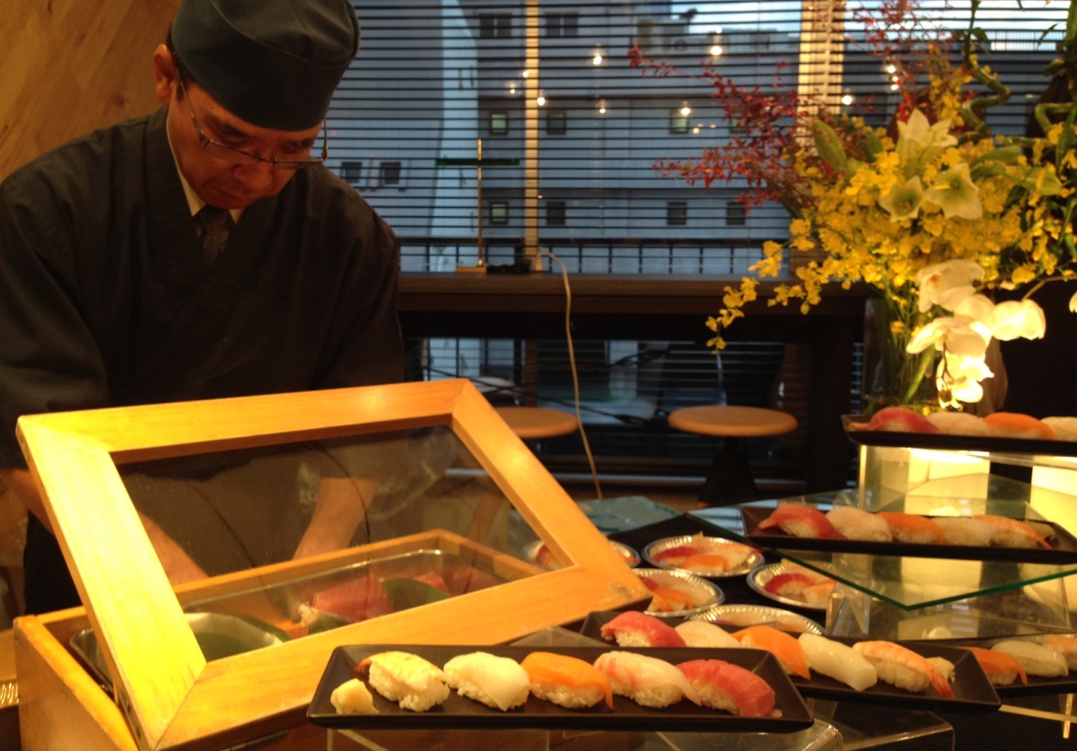 消除魚腥，與壽司是絕​​配