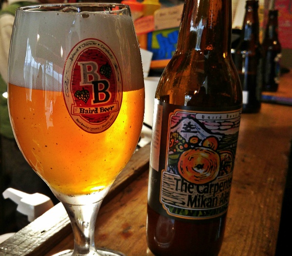 6. The Carpenter’s Mikan Ale — Baird Brewing Company