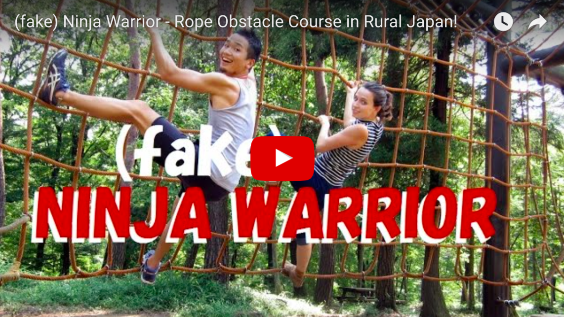 Feel Like a Ninja on This Rope Obstacle Course