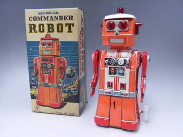 1. หุ่นยนต์สังกะสี Commander Robot—6,881,000 เยน