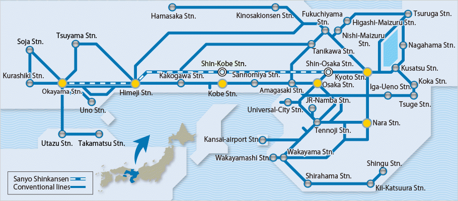 6. JR West Kansai Wide Area Pass