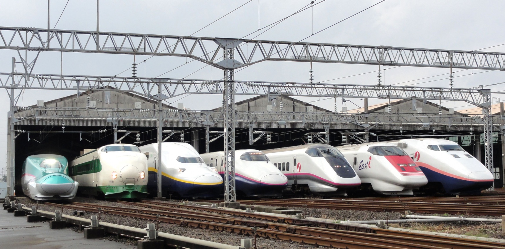 The Shinkansen Network in Japan