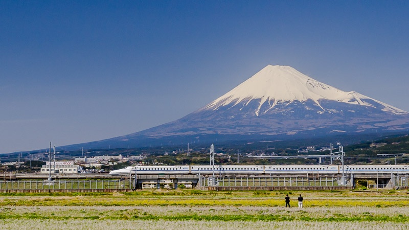 4. Tokaido Shinkansen (Shizuoka)