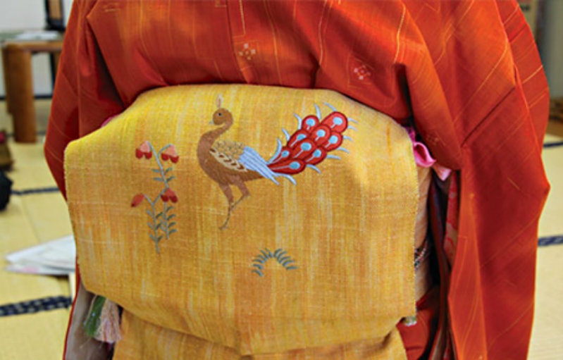 京都的千年手工刺绣