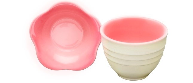 Tea Cup & Fleur Saucer (¥2,700 [US$24.13])