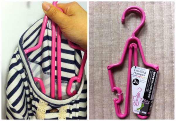 Cute Folding Clothes Hangers (Set of Two)