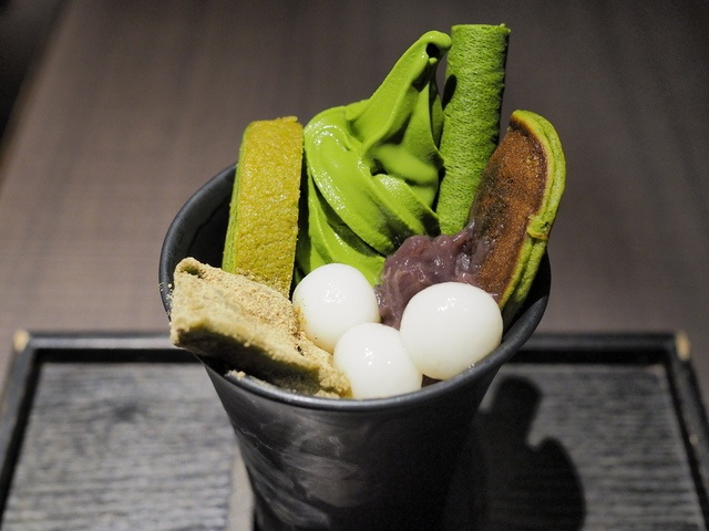 ร้านไอศครีมแนะนำในเกียวโต ชิมไอศครีมชาเขียว Matcha Parfait