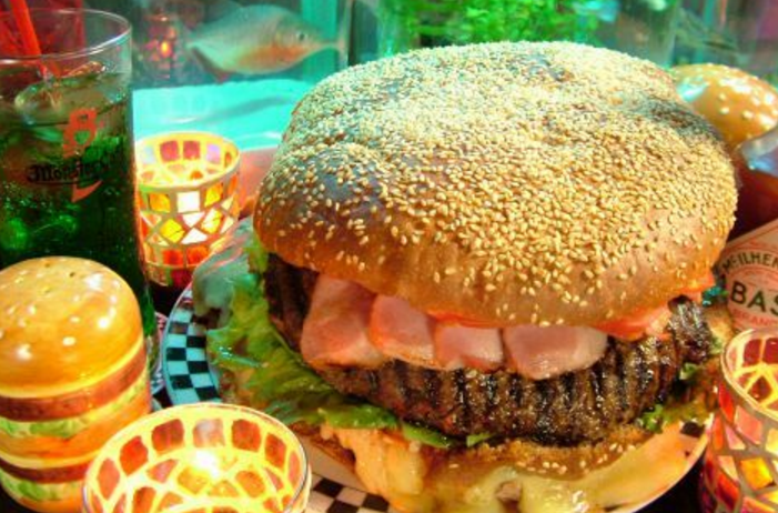 2. Monster Café — Big Burger (Shinjuku)