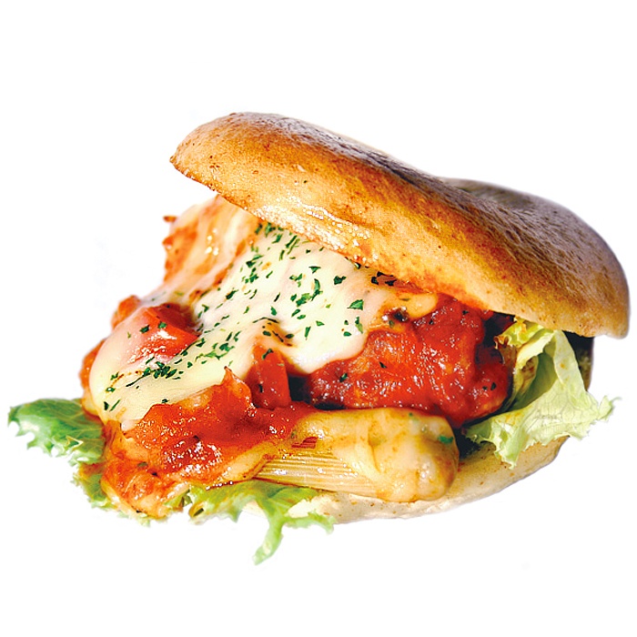 5. Little Italy Gaina Chicken Burger (Yonago City)