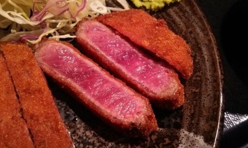 4. The beef cutlet of Gyukatsu Ichinisan