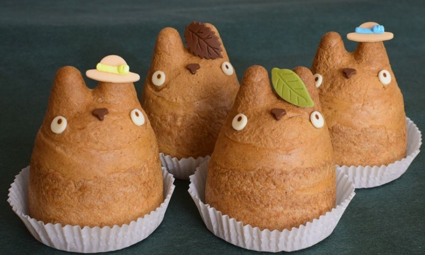 8. Say hi to Totoro! Shiro-Hige Cream Puff Factory