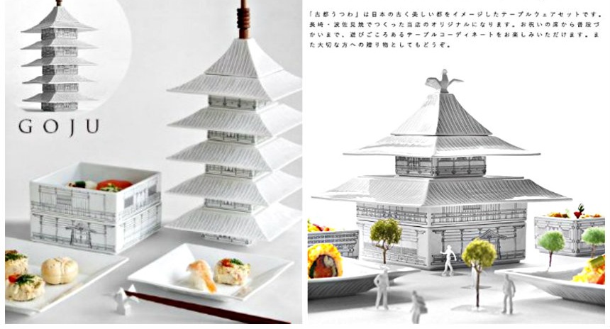 Transform Tableware into a 5-Story Pagoda