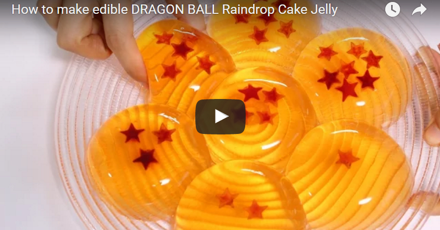 Dragon Ball Raindrop Cake