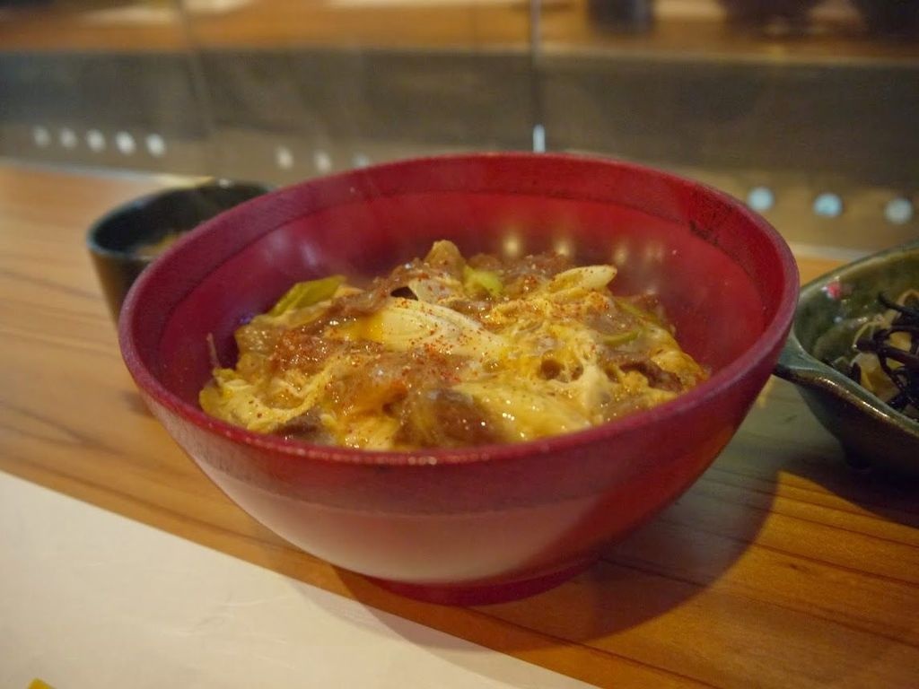 13. Exclusive beef Donburi from Kamogawa Takashi