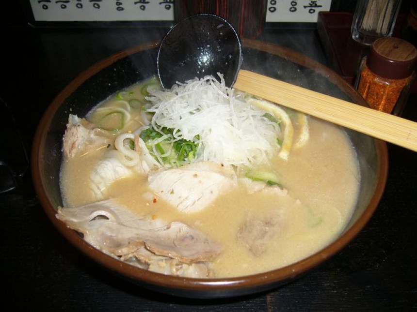 9. Renowned Sakekasu Ramen from Genya