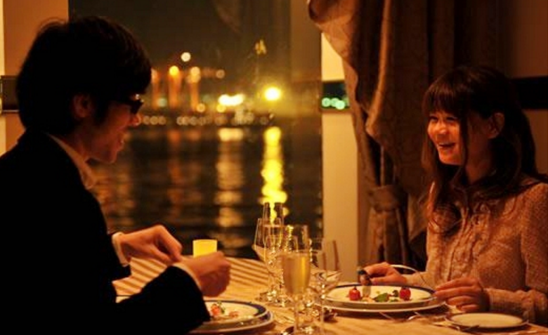 Romantic Gourmet Dinner Cruise on Tokyo Bay