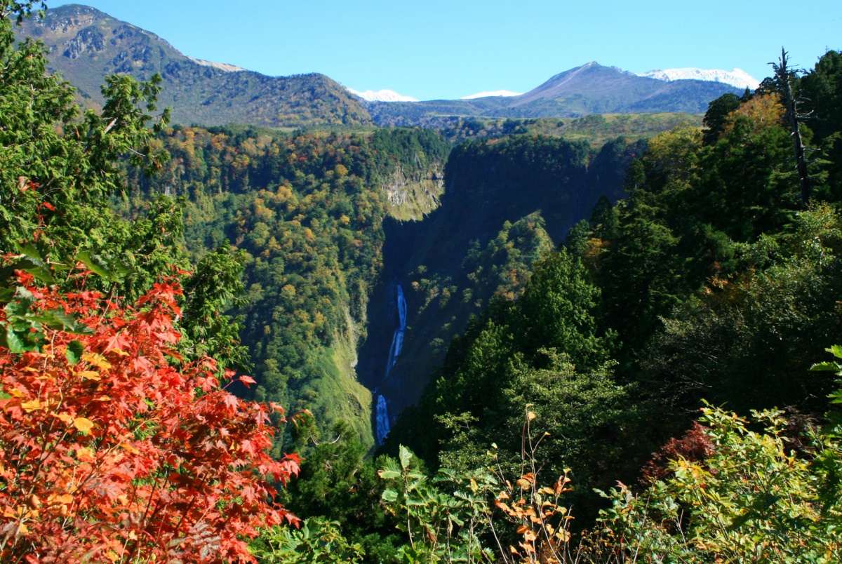 5. น้ำตก Shomyo และน้ำตก Hannoki (Toyama)