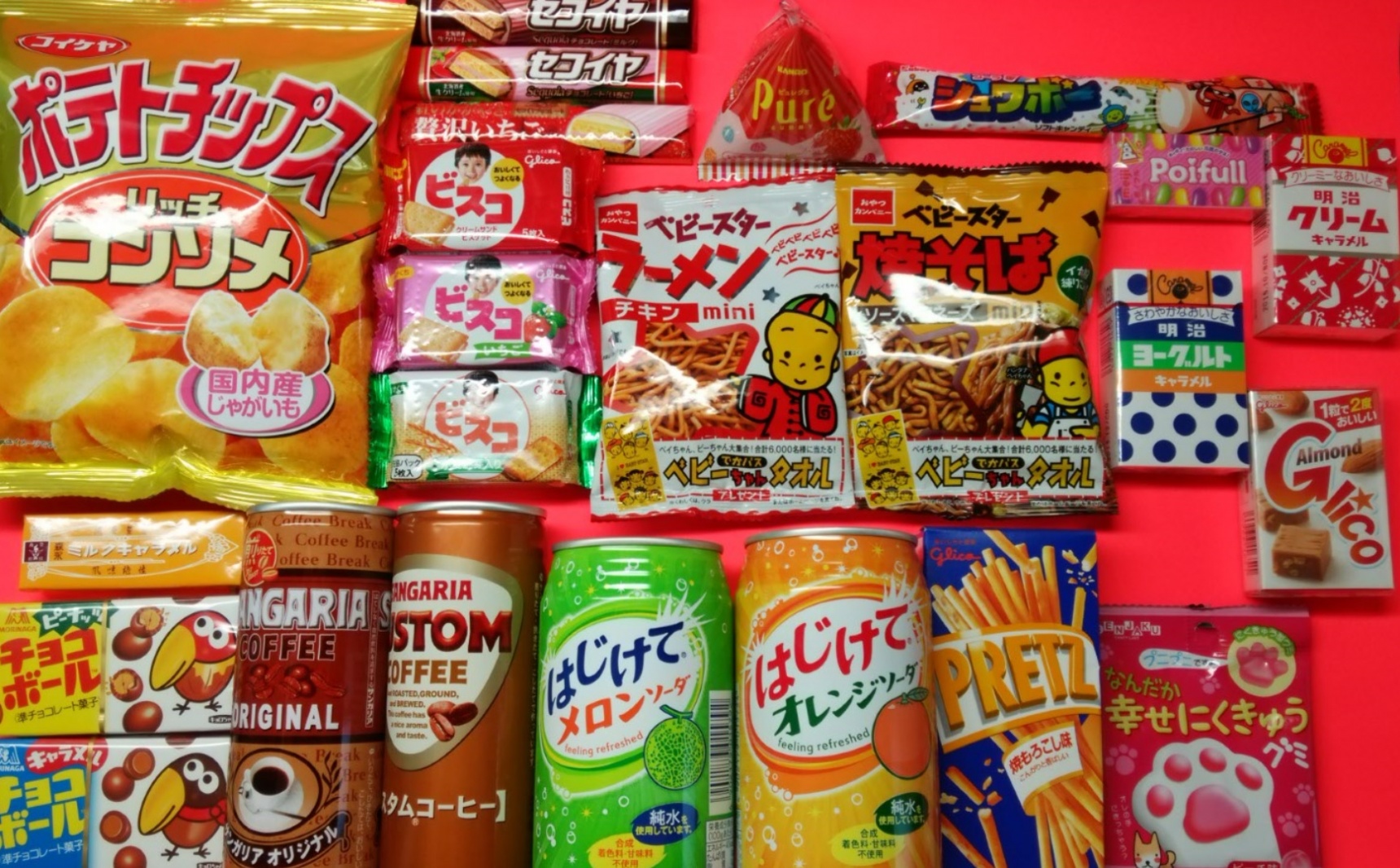 7 Featured Snacks from the ¥100 Shop