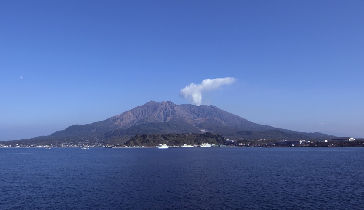 5. ภูเขาไฟ Sakurajima