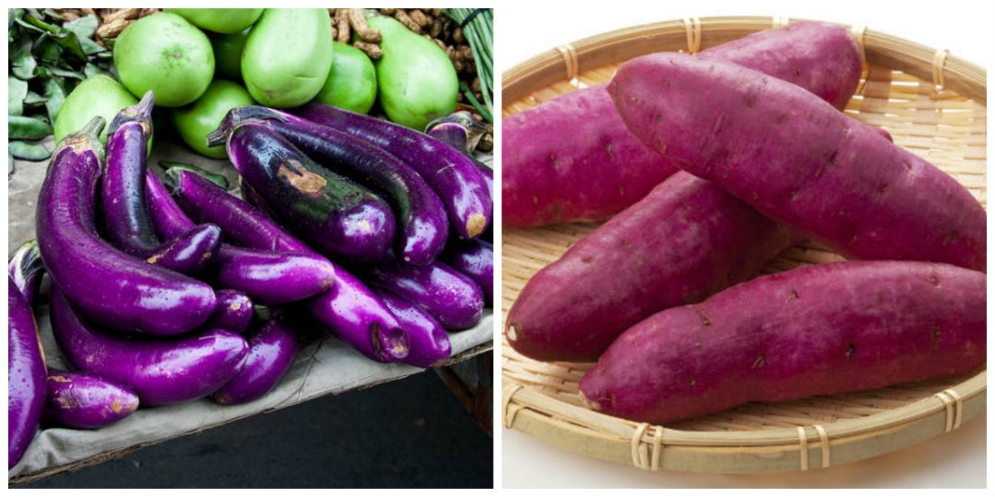 5. Eggplant & Sweet Potato