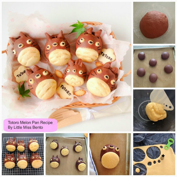 2. Totoro Melon Pan Bread Recipe